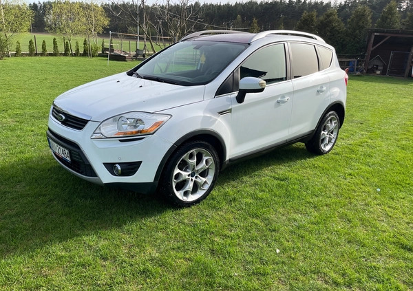 Ford Kuga cena 42900 przebieg: 227000, rok produkcji 2012 z Nidzica małe 277